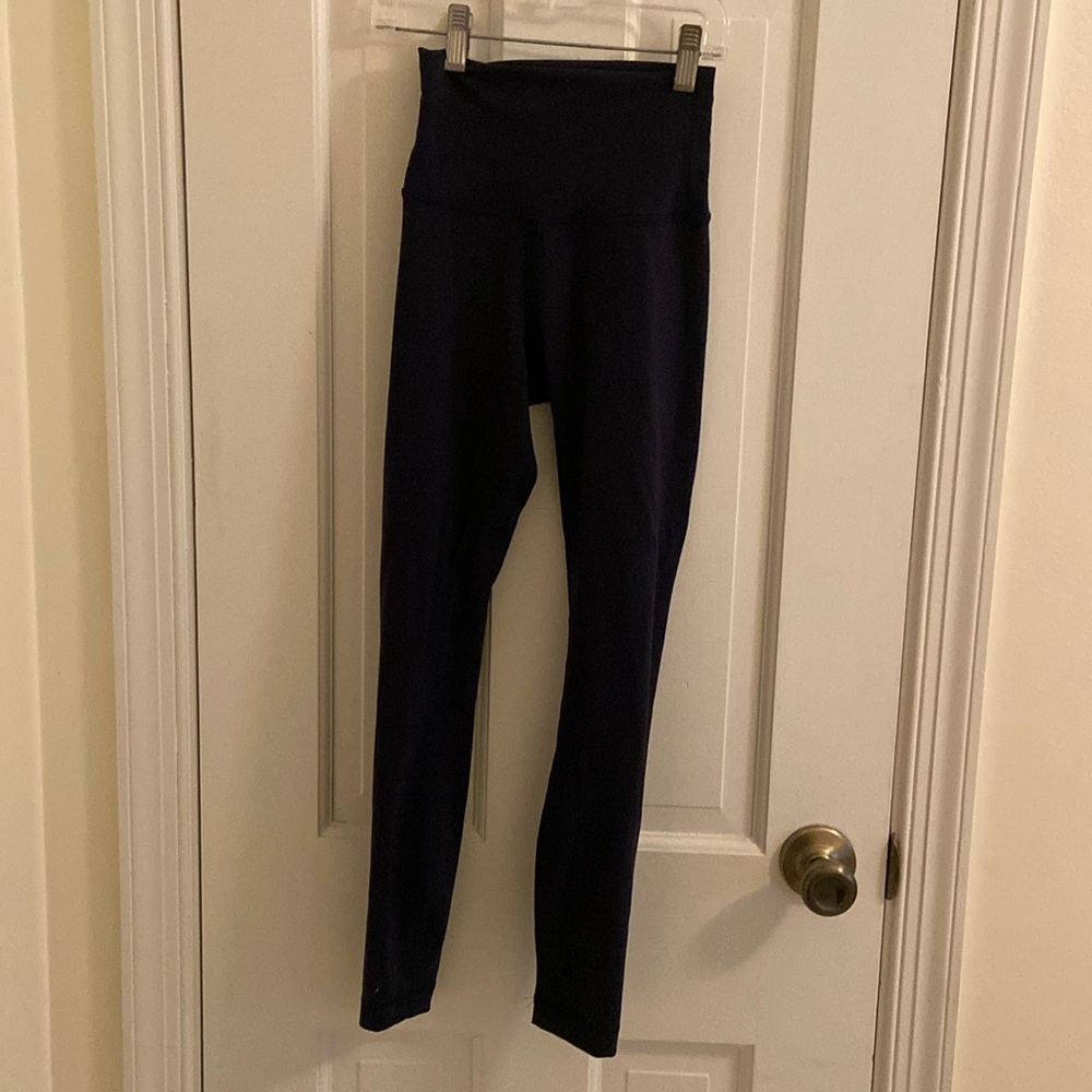 Navy Blue Align tights